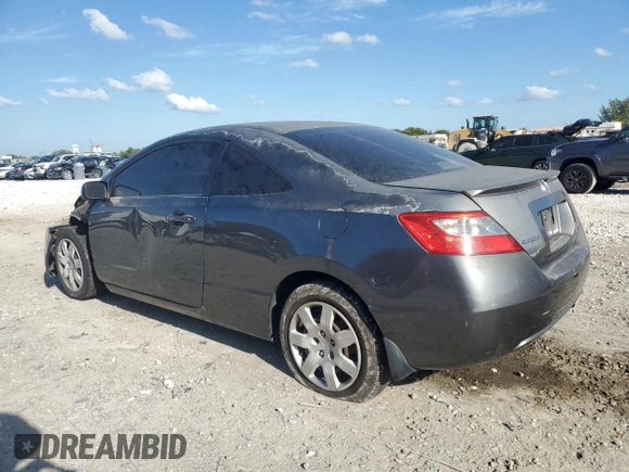 2009 Honda Civic Cpe LX with VIN 2HGFG126X9H527812, listed as a Copart auction lot 50499835 with 228,394 mi miles and Salvage Title. Bid and sale history available at carsss.com. Image 2.