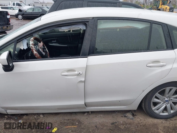 2016 Subaru Impreza Premium with VIN JF1GPAB65G8273227, listed as a IAAI auction lot 41999600 with Not provided miles and . Bid and sale history available at DreamBid. Image 15.