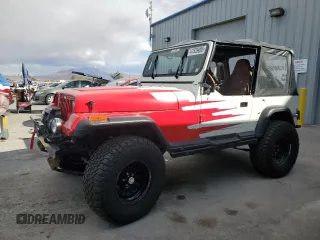 1987 Jeep Wrangler z VIN 2BCCV81J8HB533133, wystawiony jako Copart lot #47839095 z przebiegiem 96 522 mil mil oraz Szkoda całkowita • Salvage title. Historia ofert i sprzedaży dostępna na DreamBid. Obrazek 1.