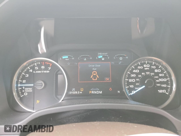 2019 Ford F-150 Limited with VIN 1FTEW1EG9KFA30923, listed as a Copart auction lot 42606935 with 31,029 mi miles and Salvage Title. Bid and sale history available at carsss.com. Image 9.