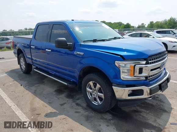 2018 Ford F-150 XL with VIN 1FTFW1E56JKF46021, listed as a IAAI auction lot 42469363 with 85,243 mi miles and . Bid and sale history available at DreamBid. Image 1.
