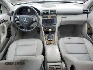 2007 Mercedes-Benz C 230 Sport with VIN WDBRF52H77E024054, listed as a Copart auction lot 54366155 with 99,409 mi miles and Clean Title. Bid and sale history available at DreamBid. Image 8.