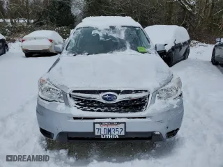 2015 Subaru Forester 2.5i Premium with VIN JF2SJAGCXFH805186, listed as a Copart auction lot 82694954 with 56,820 mi miles and Salvage Title. Bid and sale history available at carsss.com. Image 5.