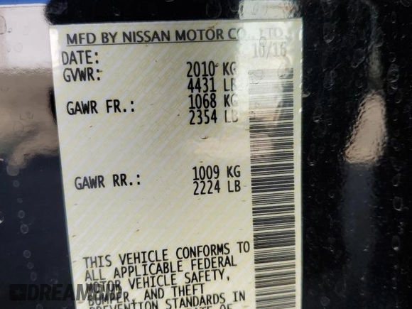 2016 Nissan LEAF S with VIN 1N4BZ0CP3GC314800, listed as a Copart auction lot 73349453 with 62,432 mi miles and . Bid and sale history available at DreamBid. Image 12.