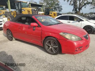 2007 Toyota Solara SE with VIN 4T1FA38PX7U109672, listed as a Copart auction lot 73306244 with Not Provided miles and Salvage Title. Bid and sale history available at DreamBid. Image 4.