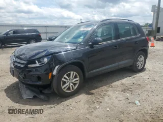 2016 Volkswagen Tiguan S z VIN WVGBV7AX4GW598532, wystawiony jako Copart lot #59003635 z przebiegiem 97 907 mil mil oraz Szkoda całkowita • Salvage title. Historia ofert i sprzedaży dostępna na DreamBid. Obrazek 1.