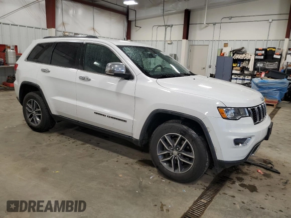 2018 Jeep Grand Cherokee Limited with VIN 1C4RJFBG5JC508580, listed as a Copart auction lot 54936255 with 87,296 mi miles and Clean Title. Bid and sale history available at DreamBid. Image 4.