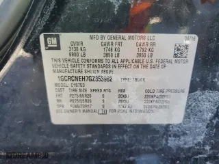 2016 Chevrolet Silverado 1500 LS with VIN 1GCRCNEH7GZ353982, listed as a Copart auction lot 86853644 with 75,189 mi miles and Salvage Title. Bid and sale history available at carsss.com. Image 12.