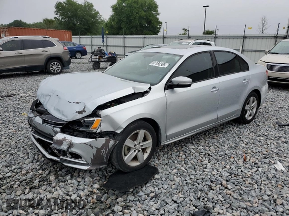 2011 Volkswagen Jetta TDI with VIN 3VWLL7AJ0BM121421, listed as a Copart auction lot 51160365 with 138,364 mi miles and Salvage title. Bid and sale history available at DreamBid. Image 1.