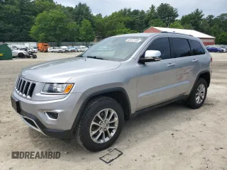 2014 Jeep Grand Cherokee Limited с VIN 1C4RJFBG1EC568989, выставлен на аукционе Copart как лот 62612105 с пробегом 164 534 миль миль и Чистый • Clean title. История ставок и продаж доступна на DreamBid. Изображение 1.