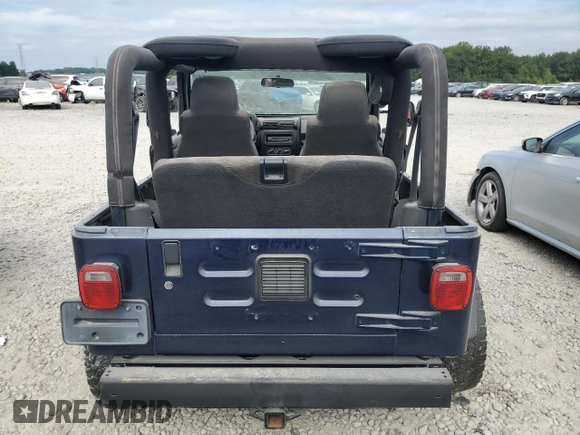 2004 Jeep Wrangler X with VIN 1J4FA39S64P717135, listed as a Copart auction lot 66358954 with 166,948 mi miles and Clean Title. Bid and sale history available at carsss.com. Image 6.