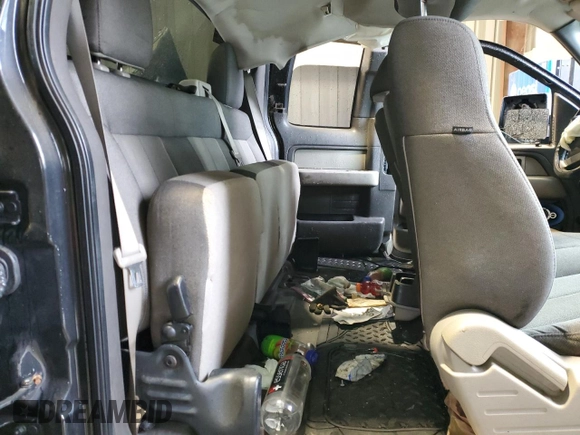 2010 Ford F-150 XL with VIN 1FTEX1E83AFA07593, listed as a Copart auction lot 51984025 with 210,405 mi miles and Salvage Title. Bid and sale history available at carsss.com. Image 10.