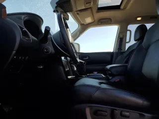 2023 Nissan Armada SL with VIN JN8AY2BA5P9401536, listed as a Copart auction lot 45586885 with 31,481 mi miles and Salvage Title. Bid and sale history available at carsss.com. Image 7.