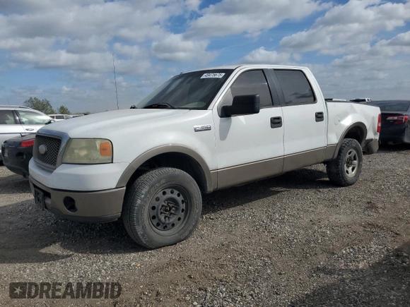 2006 Ford F-150 XLT with VIN 1FTPW12V56KE05697, listed as a Copart auction lot 49475675 with 234,434 mi miles and Salvage Title. Bid and sale history available at carsss.com. Image 1.