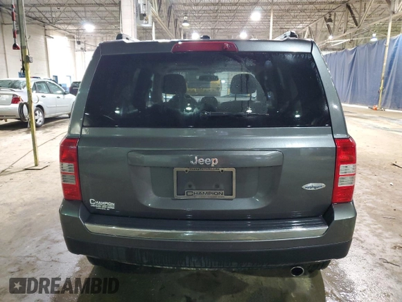 2017 Jeep Patriot High Altitude with VIN 1C4NJPFA2HD171493, listed as a Copart auction lot 41540555 with 101,763 mi miles and Clean Title. Bid and sale history available at carsss.com. Image 6.