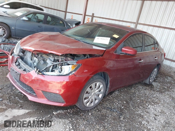 2016 Nissan Sentra S with VIN 3N1AB7AP9GY240508, listed as a IAAI auction lot 41781621 with 127,080 mi miles and . Bid and sale history available at DreamBid. Image 17.