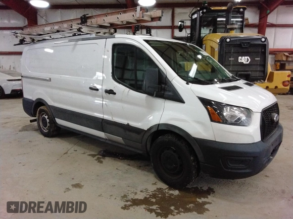 2021 Ford Transit Cargo with VIN 1FTYE1Y80MKA35295, listed as a Copart auction lot 87289324 with 160,946 mi miles and Clean Title. Bid and sale history available at carsss.com. Image 4.