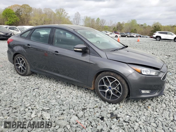 2017 Ford Focus SEL with VIN 1FADP3H26HL331010, listed as a Copart auction lot 49984885 with 132,163 mi miles and Salvage Title. Bid and sale history available at carsss.com. Image 4.