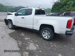 2021 Chevrolet Colorado 2WD Work Truck with VIN 1GCHSBEA9M1104836, listed as a IAAI auction lot 42273670 with 60,646 mi miles and . Bid and sale history available at DreamBid. Image 3.