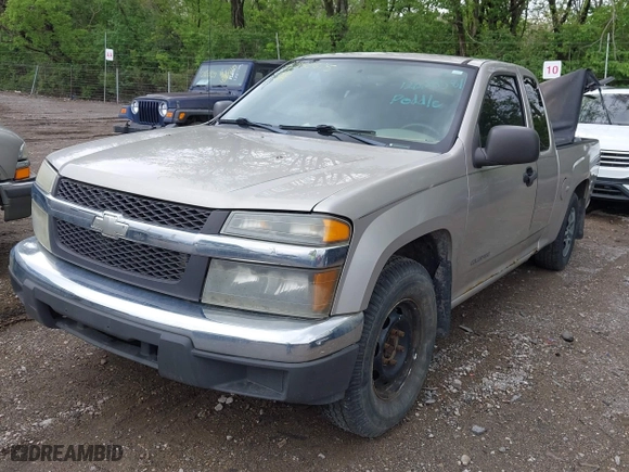 2004 Chevrolet Colorado LS Z85 with VIN 1GCCS198648121953, listed as a IAAI auction lot 42130615 with 161,617 mi miles. Bid and sale history available at carsss.com. Image 2.