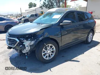 2020 Chevrolet Equinox LS with VIN 3GNAXHEV4LS659089, listed as a IAAI auction lot 42146900 with 53,552 mi miles and . Bid and sale history available at DreamBid. Image 2.