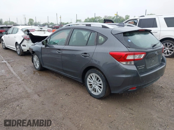 2018 Subaru Impreza Premium with VIN 4S3GTAB60J3743805, listed as a IAAI auction lot 42291918 with 138,933 mi miles and . Bid and sale history available at DreamBid. Image 3.