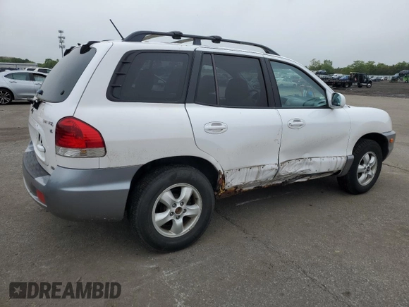 2006 Hyundai Santa Fe GLS z VIN KM8SC73D96U038444, wystawiony jako Copart lot #57322045 z przebiegiem 70 337 mil mil oraz Szkoda całkowita • Salvage title. Historia ofert i sprzedaży dostępna na DreamBid. Obrazek 3.