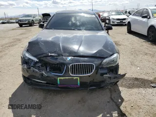 2011 BMW 5 Series 535i with VIN WBAFR7C5XBC608557, listed as a Copart auction lot 48142605 with 155,385 mi miles and Salvage Title. Bid and sale history available at carsss.com. Image 5.