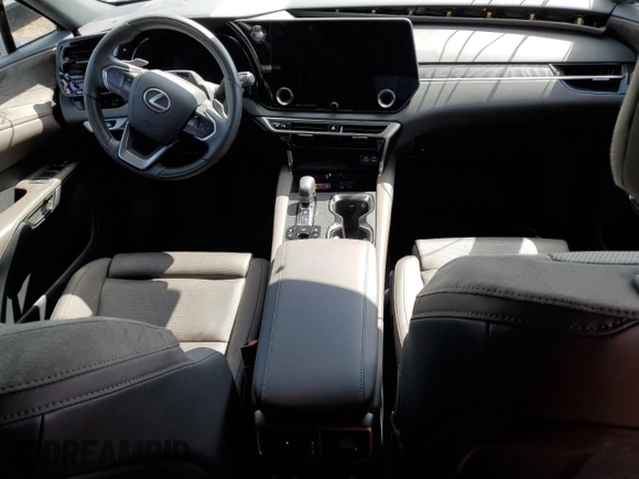 2023 Lexus RX 350 with VIN 2T2BAMCA6PC009752, listed as a Copart auction lot 75423764 with 27,726 mi miles and Salvage title. Bid and sale history available at DreamBid. Image 8.