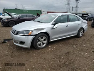 2012 Volkswagen Passat SE z VIN 1VWBH7A31CC075714, wystawiony jako Copart lot #55251385 z przebiegiem 161 211 mil mil oraz Szkoda całkowita • Salvage title. Historia ofert i sprzedaży dostępna na DreamBid. Obrazek 1.