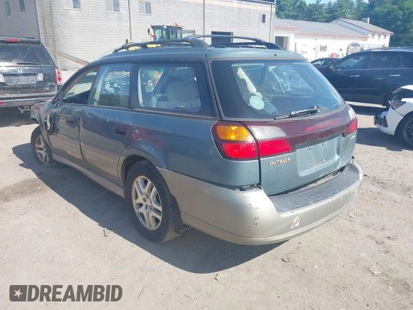 2000 Subaru Legacy Outback with VIN 4S3BH6754Y6636807, listed as a IAAI auction lot 42553174 with Not provided miles and . Bid and sale history available at DreamBid. Image 3.