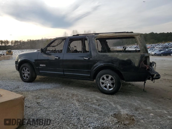 2008 Ford Expedition EL Limited with VIN 1FMFK19548LA13977, listed as a Copart auction lot 42762675 with 0 mi miles and Salvage Title. Bid and sale history available at carsss.com. Image 2.
