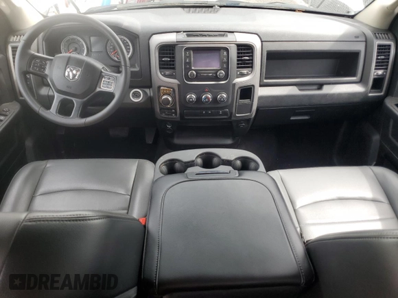 2023 Ram 1500 Tradesman z VIN 1C6RR7FG3PS524260, wystawiony jako Copart lot #58727945 z przebiegiem 21 169 mil mil oraz Czysty tytuł • Clean title. Historia ofert i sprzedaży dostępna na DreamBid. Obrazek 8.