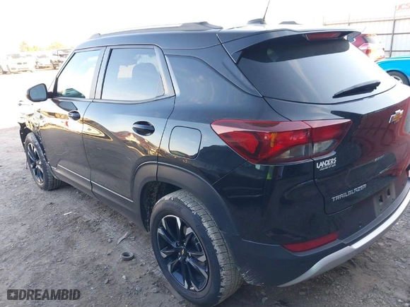2022 Chevrolet TrailBlazer LT with VIN KL79MPSL0NB061742, listed as a IAAI auction lot 40901866 with 69,340 mi miles. Bid and sale history available at carsss.com. Image 3.