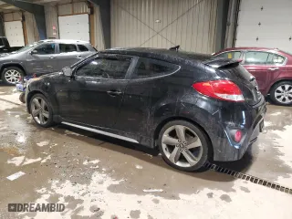2014 Hyundai Veloster Turbo with VIN KMHTC6AE8EU182785, listed as a Copart auction lot 41662745 with 89,228 mi miles and Clean Title. Bid and sale history available at carsss.com. Image 2.
