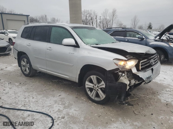 2010 Toyota Highlander Sport with VIN 5TDEK3EH2AS003965, listed as a Copart auction lot 86109094 with 132,651 mi miles and Clean Title. Bid and sale history available at carsss.com. Image 4.