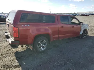 2019 Chevrolet Colorado 4WD Z71 with VIN 1GCGTDEN3K1317382, listed as a Copart auction lot 77476654 with 0 mi miles and Salvage Title. Bid and sale history available at carsss.com. Image 3.