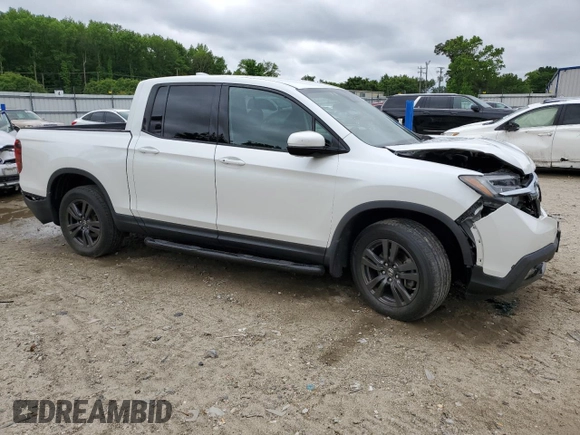 2020 Honda Ridgeline Sport z VIN 5FPYK3F10LB022690, wystawiony jako Copart lot #55511695 z przebiegiem 62 244 mil mil oraz Szkoda całkowita • Salvage title. Historia ofert i sprzedaży dostępna na DreamBid. Obrazek 4.