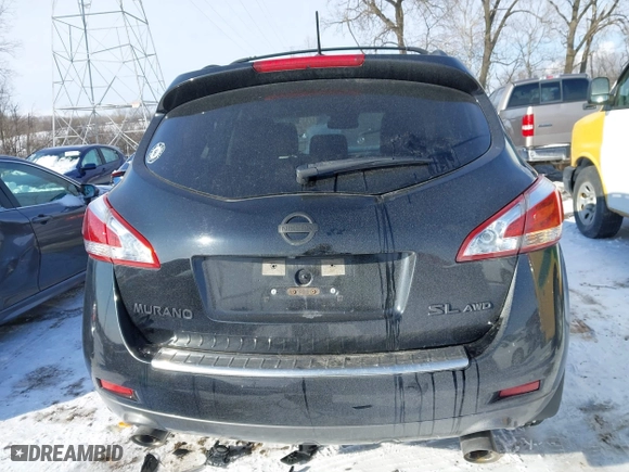 2011 Nissan Murano SV with VIN JN8AZ1MW0BW185573, listed as a IAAI auction lot 41565939 with 162,000 mi miles. Bid and sale history available at carsss.com. Image 17.