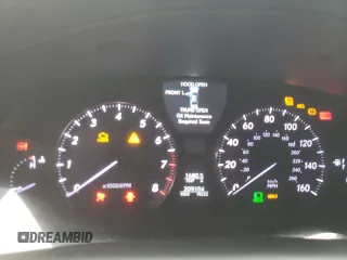 2009 Lexus LS 460 with VIN JTHBL46F195089613, listed as a Copart auction lot 47802535 with 209,104 mi miles and Salvage title. Bid and sale history available at DreamBid. Image 9.