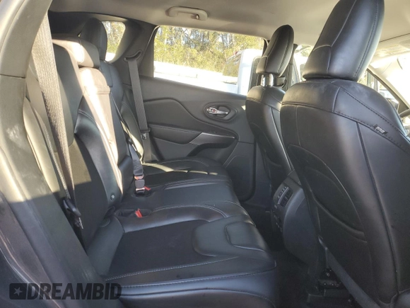 2019 Jeep Cherokee Latitude Plus with VIN 1C4PJLLX3KD130128, listed as a Copart auction lot 42393545 with 108,472 mi miles and Salvage Title. Bid and sale history available at DreamBid. Image 11.