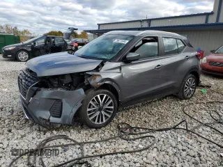 2023 Nissan Kicks SV with VIN 3N1CP5CV0PL549503, listed as a Copart auction lot 75671534 with 11,750 mi miles and Non Repairable. Bid and sale history available at DreamBid. Image 1.