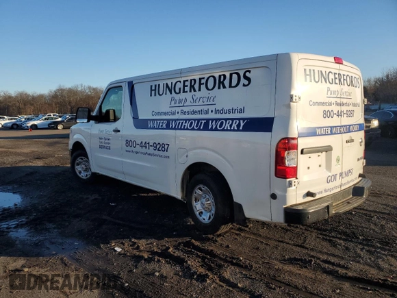 2019 Nissan NV Cargo SV с VIN 1N6BF0KY2KN805611, выставлен на аукционе Copart как лот 84392104 с пробегом 119 881 миль миль и Списание • Salvage title. История ставок и продаж доступна на DreamBid. Изображение 2.
