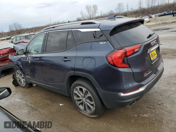 2018 GMC Terrain SLT with VIN 3GKALPEX9JL298390, listed as a Copart auction lot 47045005 with 70,096 mi miles and Clean Title. Bid and sale history available at DreamBid. Image 2.