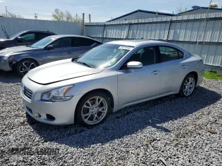 2013 Nissan Maxima SV with VIN 1N4AA5AP8DC812442, listed as a Copart auction lot 55475245 with 209,526 mi miles and Salvage Title. Bid and sale history available at DreamBid. Image 1.