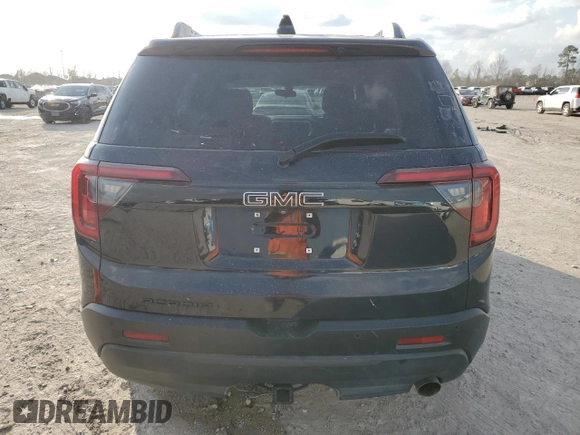 2021 GMC Acadia SLE with VIN 1GKKNKLA2MZ139157, listed as a Copart auction lot 44163215 with 73,008 mi miles and Salvage Title. Bid and sale history available at DreamBid. Image 6.