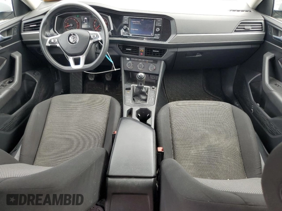 2019 Volkswagen Jetta S with VIN 3VWN57BU4KM007384, listed as a Copart auction lot 61614705 with 100,127 mi miles and Salvage title. Bid and sale history available at DreamBid. Image 8.