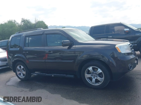 2012 Honda Pilot EX-L with VIN 5FNYF4H55CB017097, listed as a IAAI auction lot 42625034 with 180,783 mi miles and . Bid and sale history available at DreamBid. Image 14.