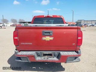 2015 Chevrolet Colorado 2WD LT with VIN 1GCGSBEA6F1227282, listed as a IAAI auction lot 41532212 with 206,289 mi miles. Bid and sale history available at carsss.com. Image 16.