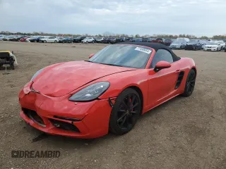 2017 Porsche 718 Boxster S z VIN WP0CB2A82HS240853, wystawiony jako Copart lot #77400654 z przebiegiem 51 330 mil mil oraz Szkoda całkowita • Salvage title. Historia ofert i sprzedaży dostępna na DreamBid. Obrazek 1.